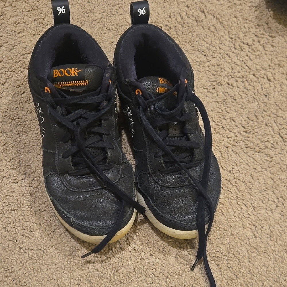 Nike Black and Orange Athletic Shoes